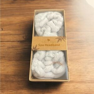 Olivia Layne Gray Fluffy Spa Headband